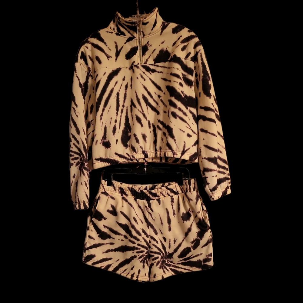 Two Piece Align Collective Jogger Shorts Set